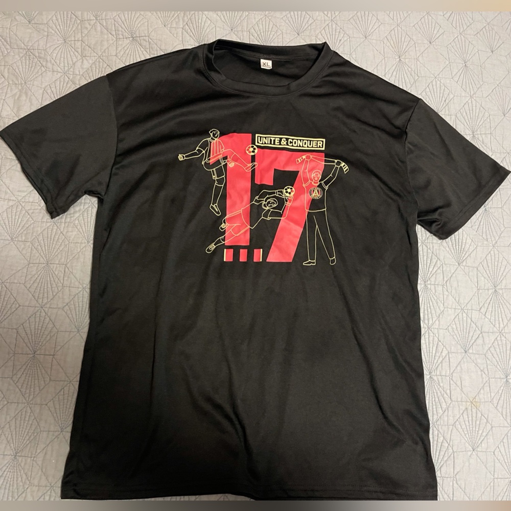 Atlanta United Soccer Unisex Graphic Tee Sz XL